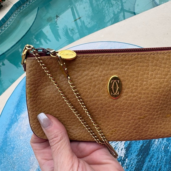 Vintage Cartier Camel Leather Wristlet with Gold Accents
🔥❤️💕 - Picture 5 of 10